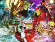 Universal Multiproperty: Universal Monsters - Standard Adult Puzzle, 2000 Pieces