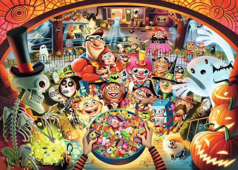 Trick or Treat - Standard Adult Puzzle, 1000 Pieces
