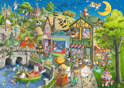 Mother Gooseville - Standard Adult Puzzle, 1000 Pieces
