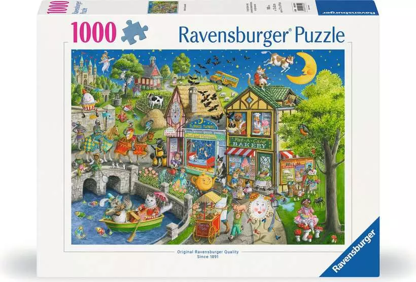 Mother Gooseville - Standard Adult Puzzle, 1000 Pieces