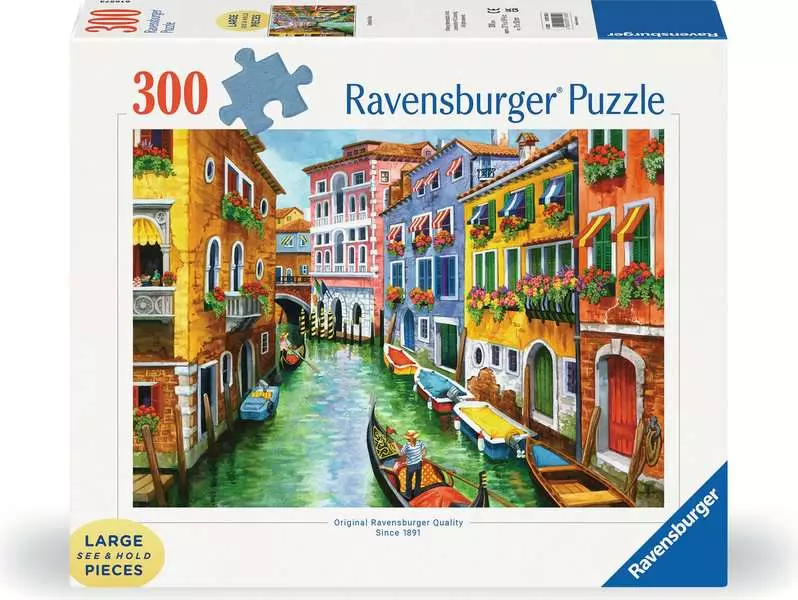 Gondola Ride - Larger Puzzle Pieces, 300 Pieces (Large)