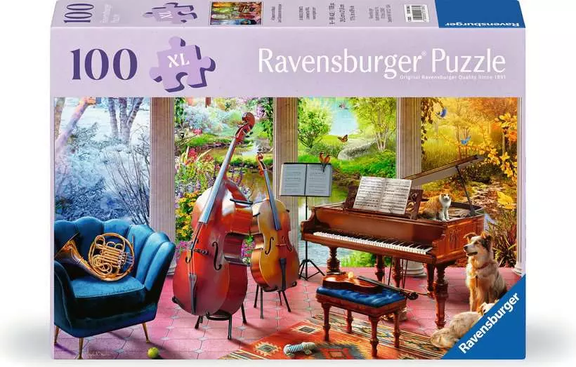 Four Seasons in Music - Feel Well & Puzzle, 100 Pieces