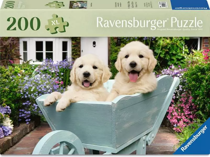 Golden Retriever - Feel Well & Puzzle, 200 Pieces