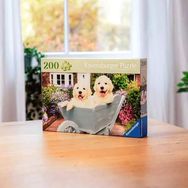 Golden Retriever - Feel Well & Puzzle, 200 Pieces