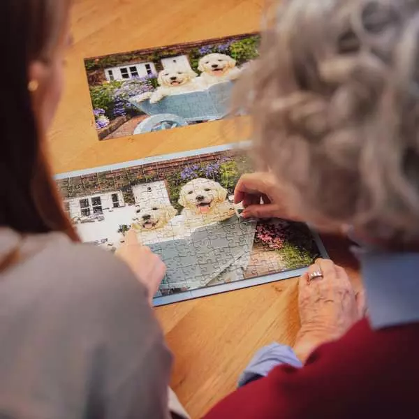 Golden Retriever - Feel Well & Puzzle, 200 Pieces