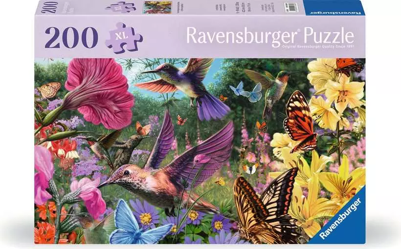 Hummingbirds and Butterflies - Feel Well & Puzzle, 200 Pieces