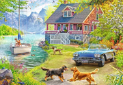 Summer Lake House - Feel Well & Puzzle, 200 Pieces
