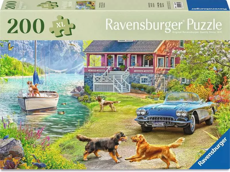 Summer Lake House - Feel Well & Puzzle, 200 Pieces
