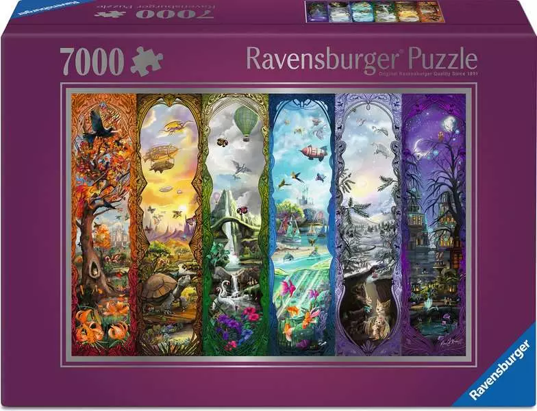 The Six Portals - Large Jigsaw Puzzles, 7000 Pieces