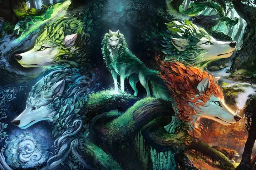 Wolves: Whispers of the Forest - Large Jigsaw Puzzles, 7000 Pieces