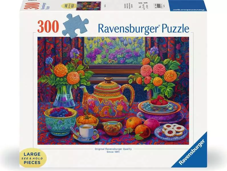 Time for Tea - Larger Puzzle Pieces, 300 Pieces (Large)