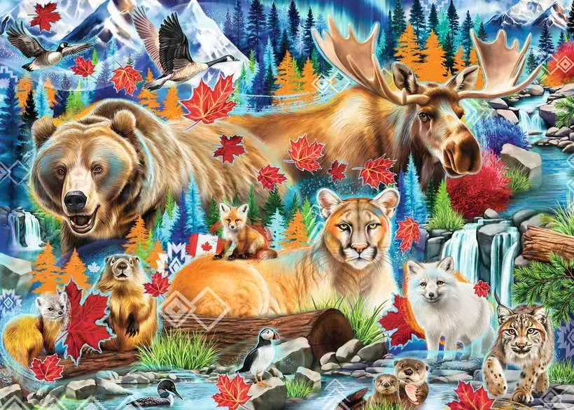 Wild Canada - Canadian Collection, 1000 Pieces