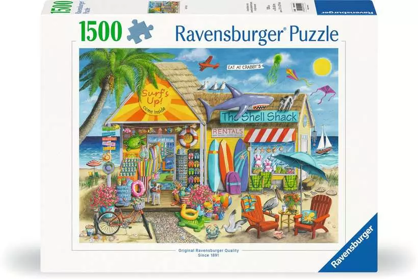 Surf's Up! - Standard Adult Puzzle, 1500 Pieces