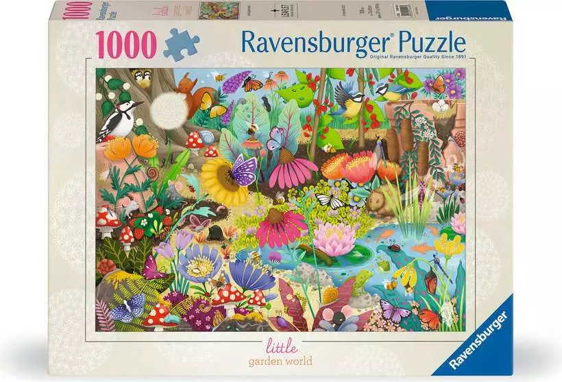 Little Garden World - Standard Adult Puzzle, 1000 Pieces