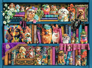 Precious Porcelain Pugs - Standard Adult Puzzle, 500 Pieces