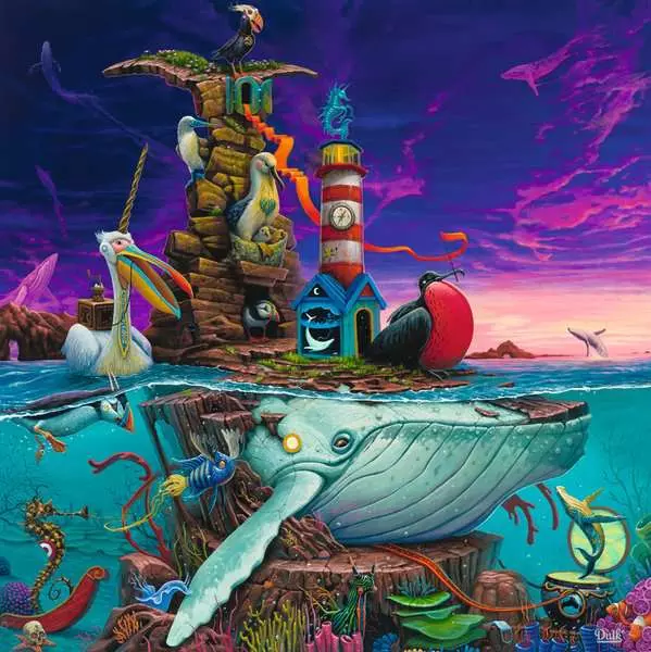 Cherish Your World with Dulk: Archipelago - Standard Adult Puzzle, 500 Pieces