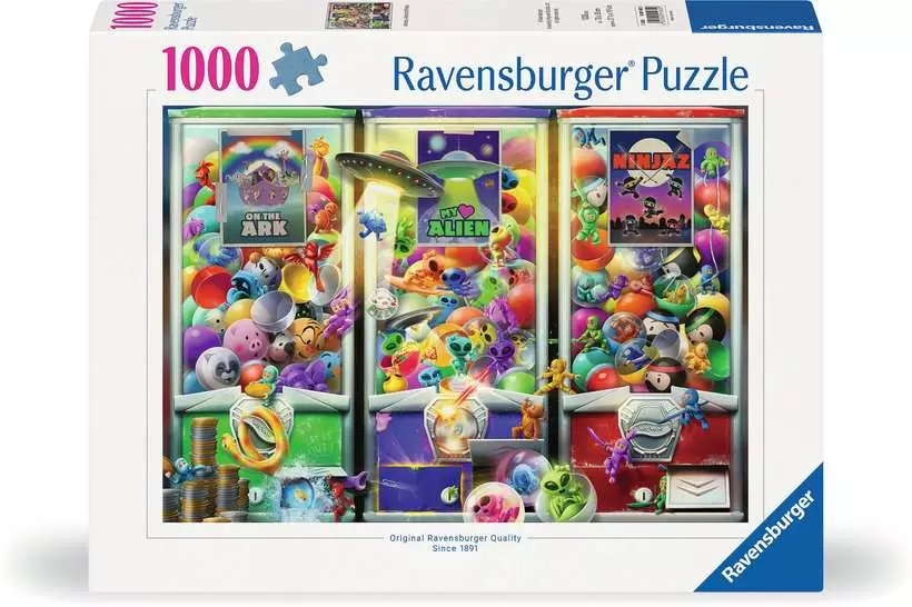 Animals, Aliens and Ninjas - Standard Adult Puzzle, 1000 Pieces