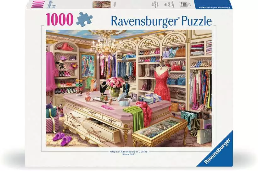 The Coveted Closet - Standard Adult Puzzle, 1000 Pieces