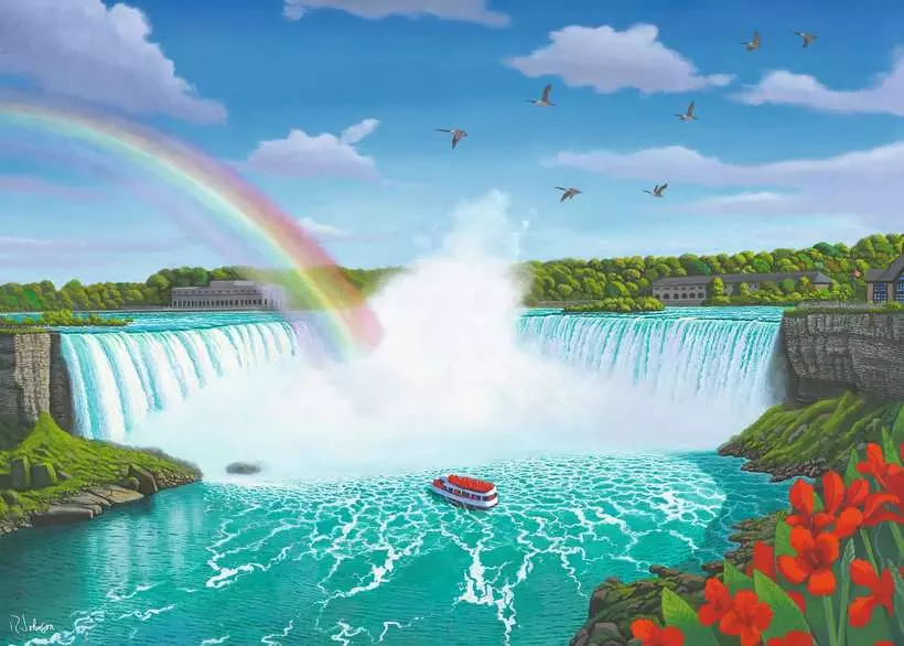 Niagara Falls - Canadian Collection, 1000 Pieces
