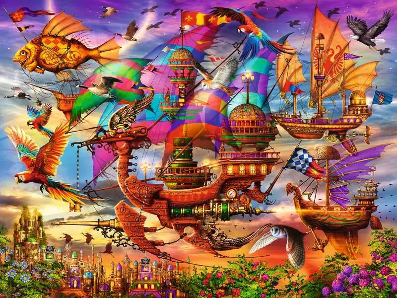 The Flight - Standard Adult Puzzle, 1500 Pieces