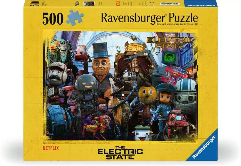The Electric State: Drones Never! Bots Forever! - Standard Adult Puzzle, 500 Pieces