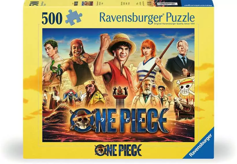 One Piece: The Adventures of the Straw Hat Pirates - Standard Adult Puzzle, 500 Pieces
