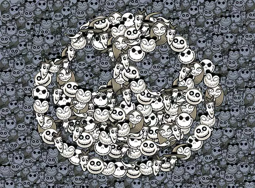 Disney The Nightmare Before Christmas: King Of Fright - Challenge, 500 Pieces