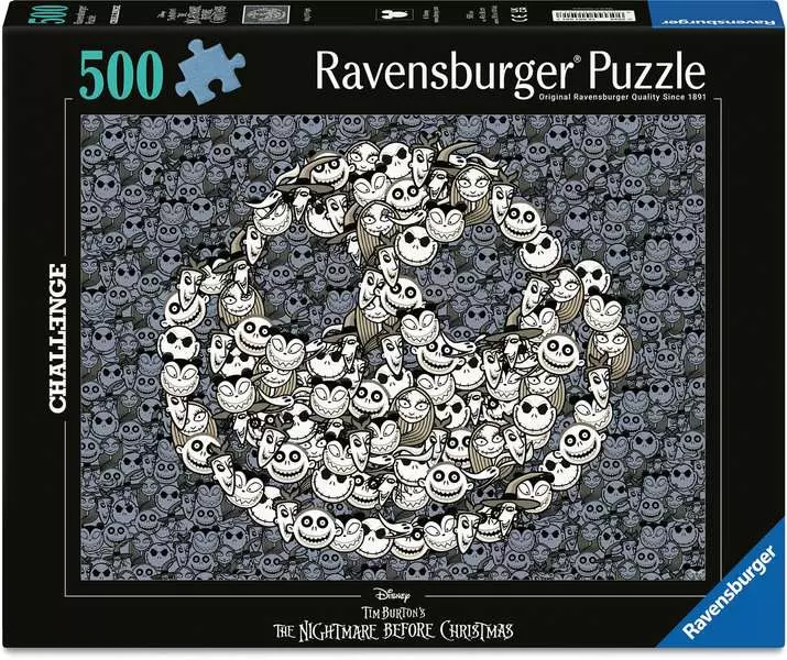 Disney The Nightmare Before Christmas: King Of Fright - Challenge, 500 Pieces
