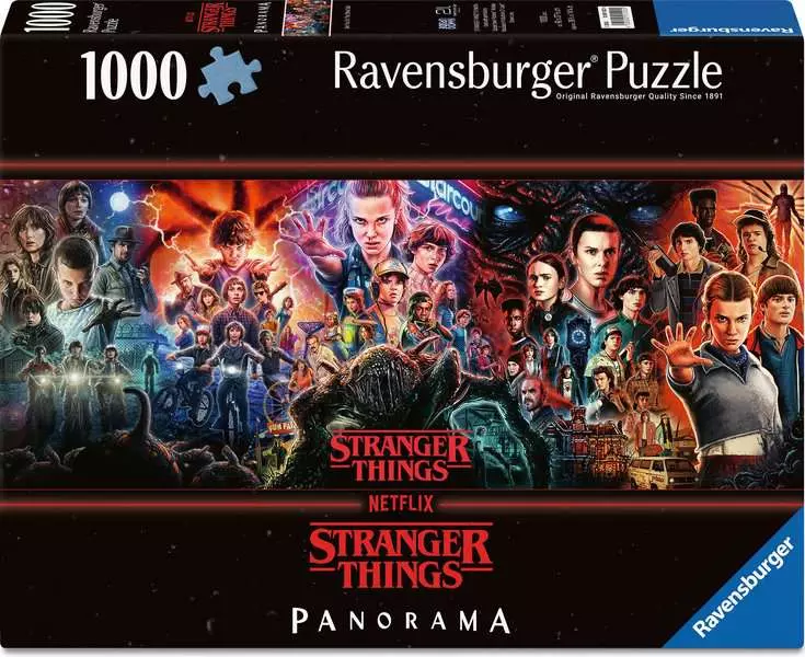 Stranger Things: See You On The Other Side - Panoramic Puzzle, 1000 Pieces