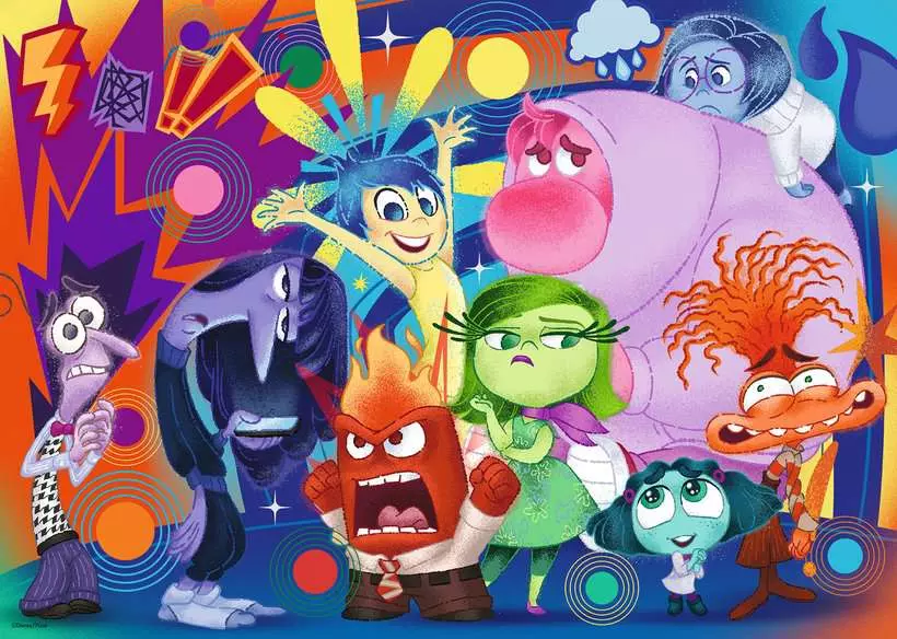 Disney-Pixar Inside out 2: New Emotions at Headquarters - Standard Adult Puzzle, 1000 Pieces