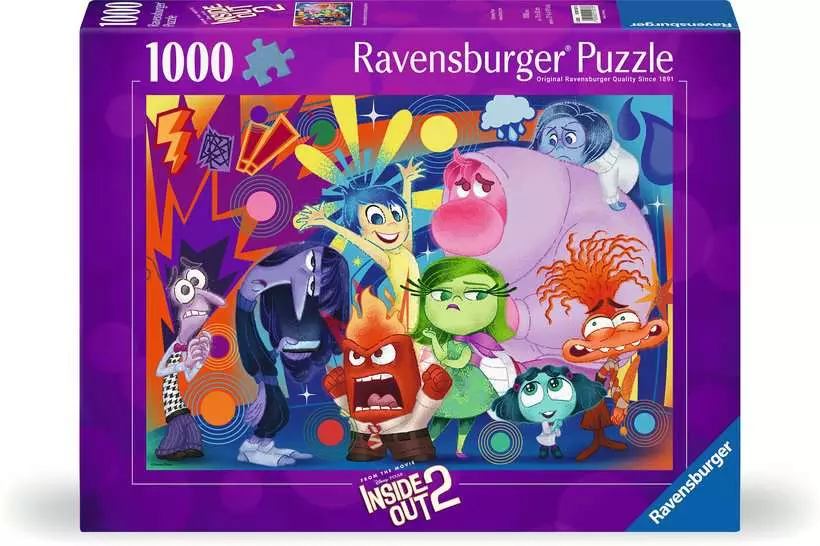 Disney-Pixar Inside out 2: New Emotions at Headquarters - Standard Adult Puzzle, 1000 Pieces