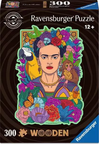 Frida Kahlo - Wooden Puzzles , 300 Pieces