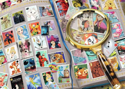 Disney Stamp Album - Standard Adult Puzzle, 1000 Pieces