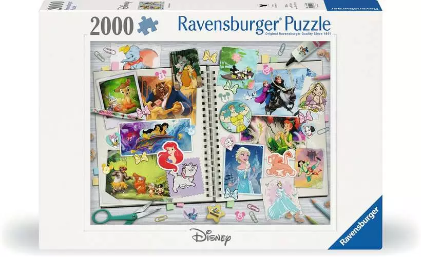 Disney Scrapbook - Standard Adult Puzzle, 2000 Pieces