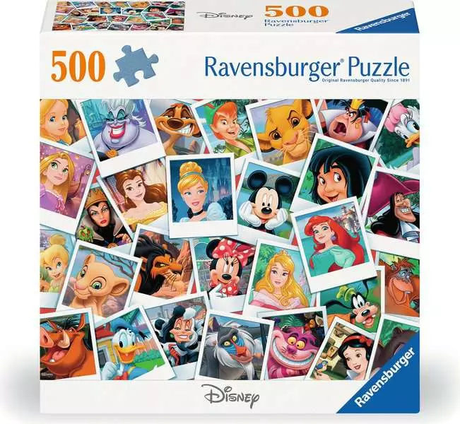 Disney Portraits - Standard Adult Puzzle, 500 Pieces