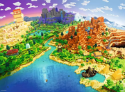 World of Minecraft - Standard Adult Puzzle, 500 Pieces