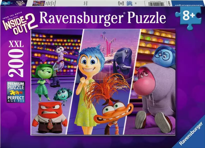Disney-Pixar Inside Out 2: Meeting New Emotions - Children's Puzzle, 200 Pieces (XXL)