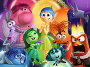 Disney-Pixar Inside Out 2: Discovering Emotions - Children's Puzzle, 100 Pieces (XXL)