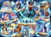 Disney Lorcana TCG - Glimmers of the Realm: Sapphire - Standard Adult Puzzle, 1000 Pieces