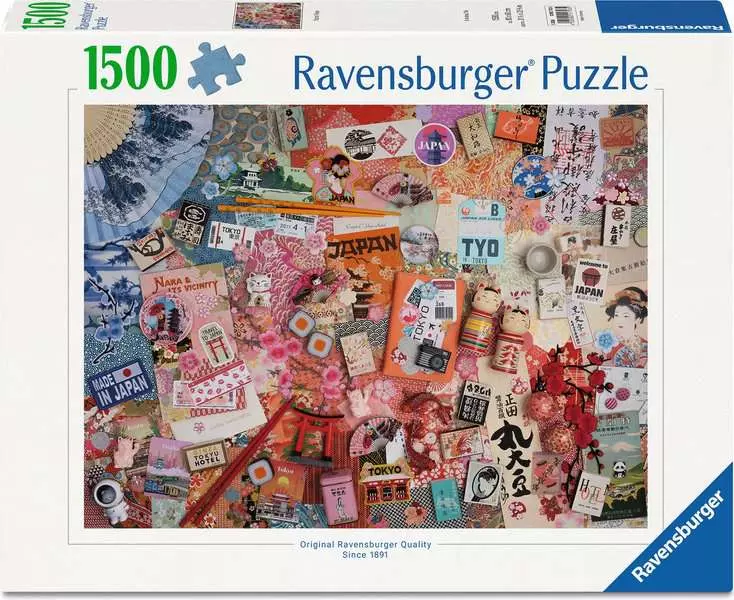 Trip to Tokyo - Standard Adult Puzzle, 1500 Pieces