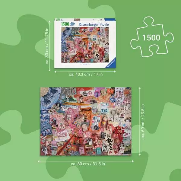 Trip to Tokyo - Standard Adult Puzzle, 1500 Pieces