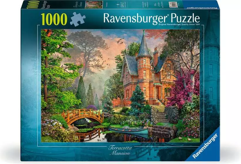 Terracotta Mansion - Standard Adult Puzzle, 1000 Pieces