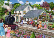 Whistle Stop Cottage - Standard Adult Puzzle, 1000 Pieces