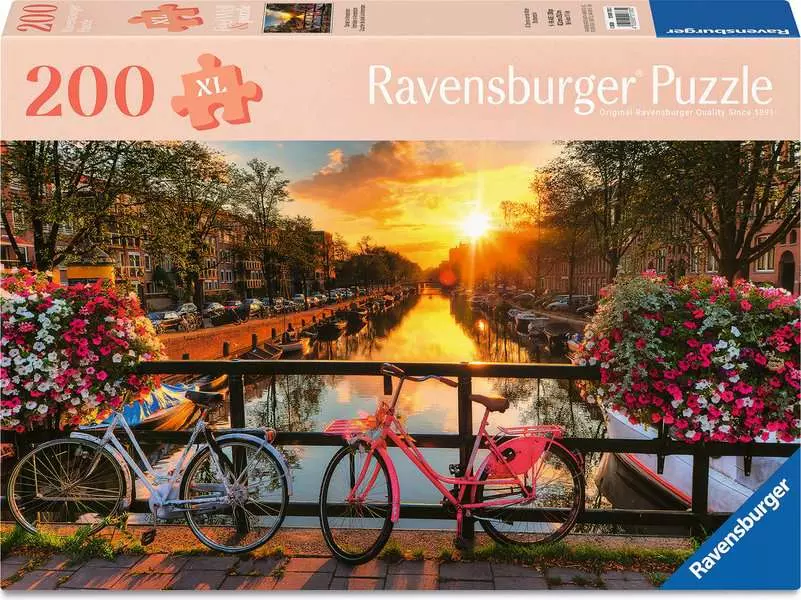 Sunset in Amsterdam - Feel Well & Puzzle, 200 Pieces