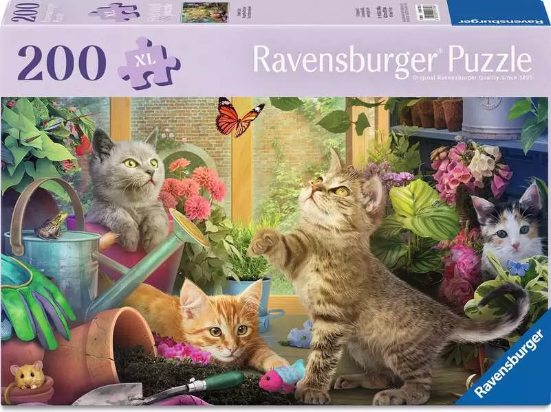 Cheeky Cats - Feel Well & Puzzle, 200 Pieces