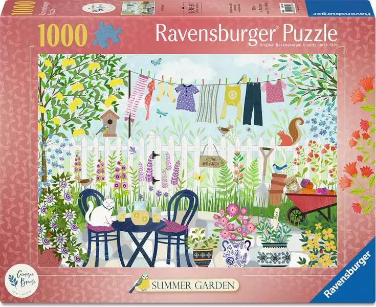 Summer Garden - Standard Adult Puzzle, 1000 Pieces