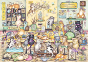 Crazy Cat's Easter Eggstravaganza - Standard Adult Puzzle, 1000 Pieces