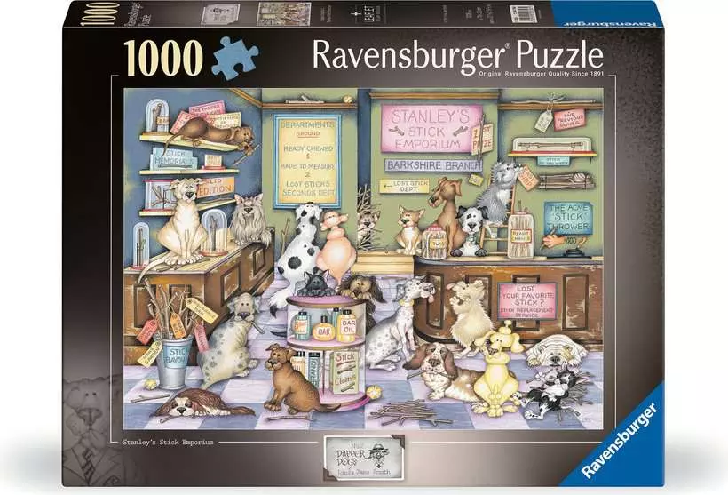 Stanley's Stick Emporium - Standard Adult Puzzle, 1000 Pieces