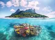 Island Waterscape - Standard Adult Puzzle, 500 Pieces