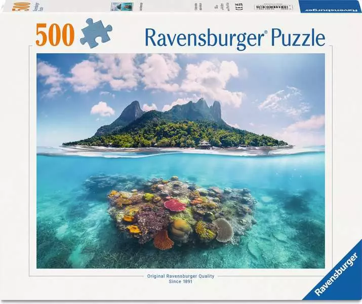 Island Waterscape - Standard Adult Puzzle, 500 Pieces